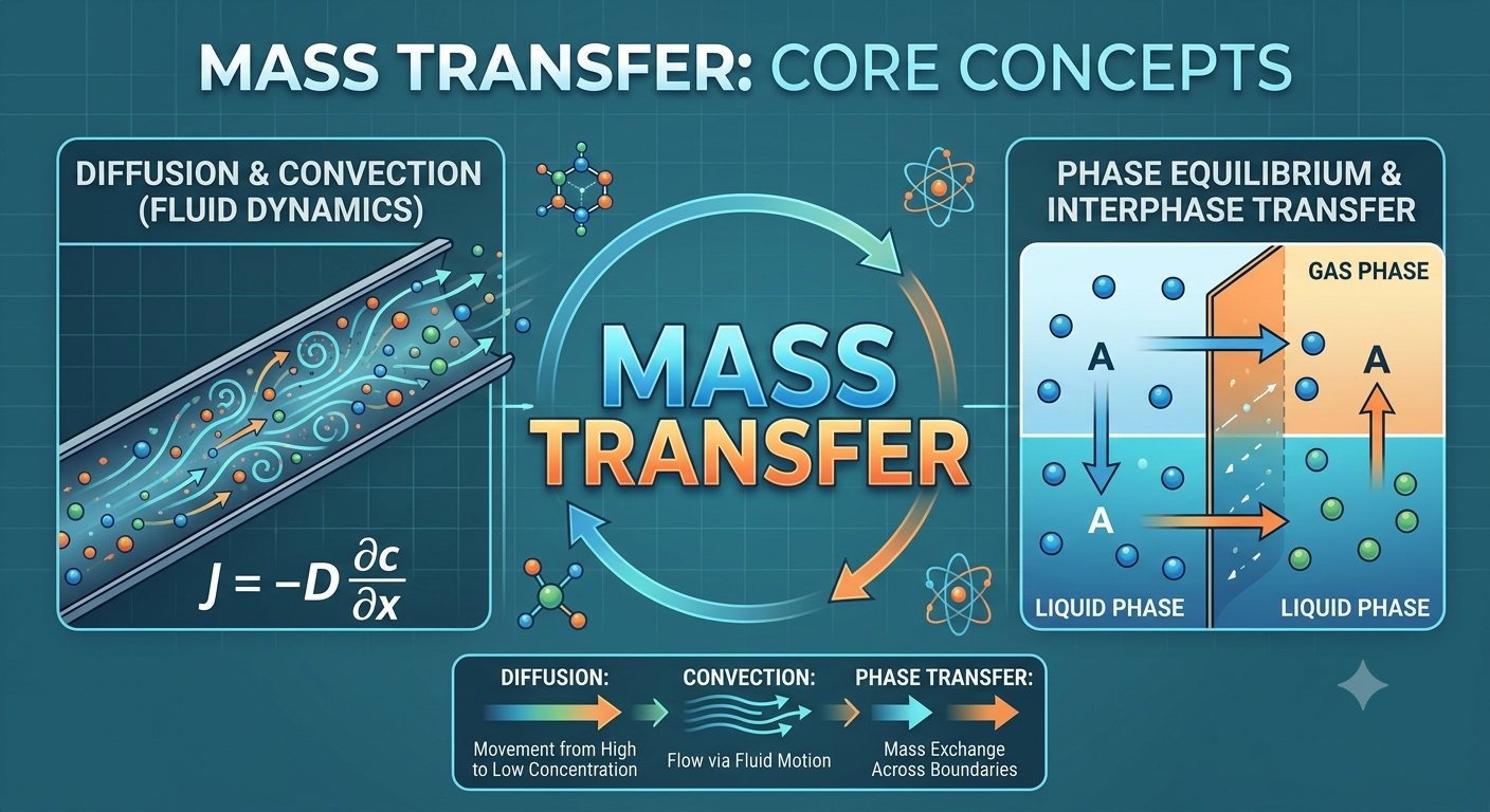 CHE213 Mass Transfer Roadmap